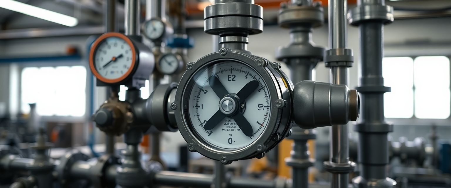Medidor de Agua Tipo Propela