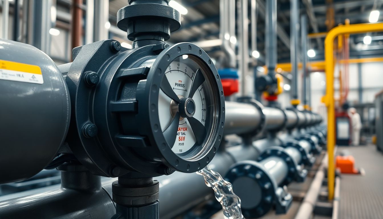 Medidor de Agua Tipo Propela